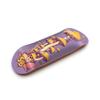 SPITBOARDS 34mm Fingerboard Deck - Real Wood (5-Layers) Classic Popsicle Street Shape - Size: 34 x 96 mm - Single Graphic Deck (Real Wear) - Optimized Concave - Mushroom Cheese view 3