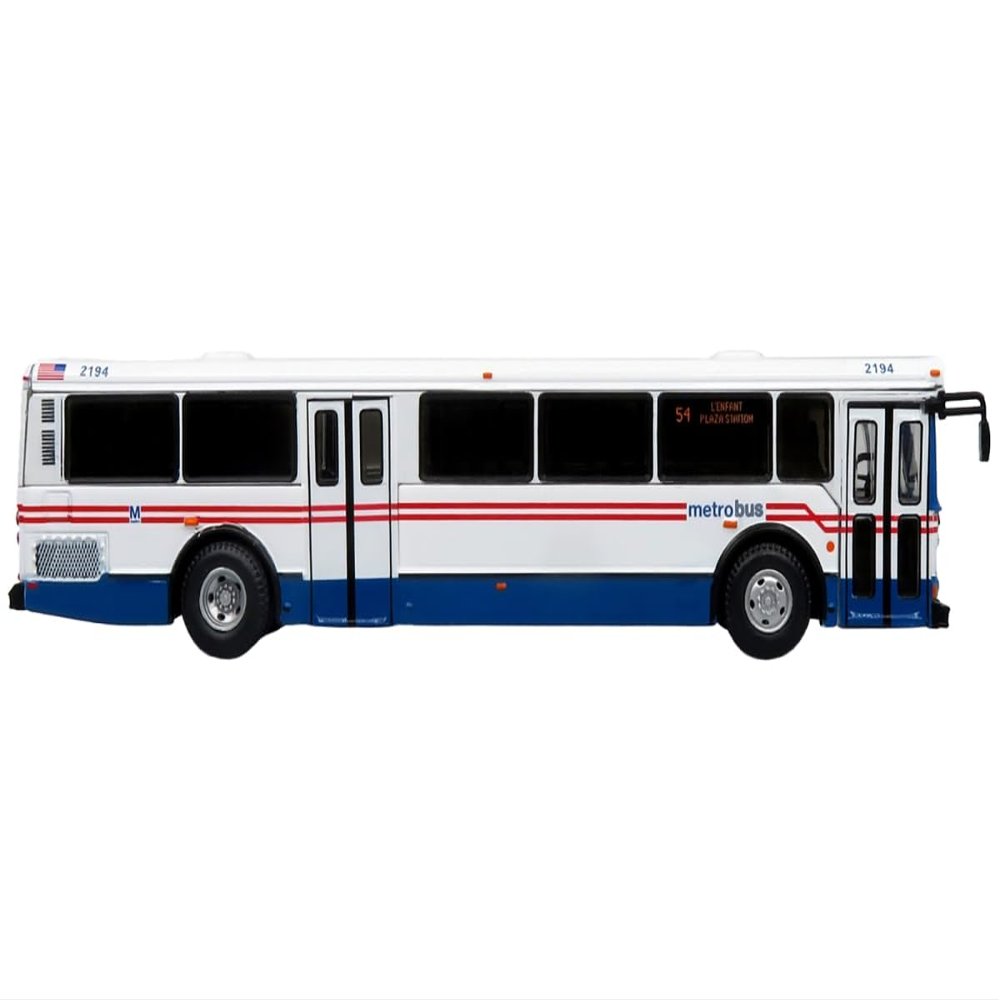 2006 Orion V Transit Bus WMATA Washington 54 L'Enfant Plaza Station Limited Edition The Vintage Bus and Motorcoach Collection 1/87 (HO) Diecast Model by Iconic Replicas 87-0516