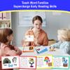 530 Reading Flash Cards for Kids with Decodable Passages, 154 Phonics Flash Cards, Learn to Read Write Spell Words, CVC Words, Blends and Digraphs Kindergarten, 1st Grade 2nd Grade Learning to Read view 4