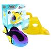 ZhuZhu Aquarium Submarine + Motorized Fish Toy (Blue Tang) view 1