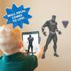 Wall Palz Marvel Black Panther Wall Decal - 29" Augmented Reality Black Panther Bedroom Decor Peel and Stick Vinyl Wall Stickers view 4