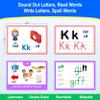 530 Learn to Read Write Spell Decodable Words with Pictures and Sentences, 154 Phonics Flash Cards for Kids Ages 3-10, Letter Sounds, CVC Words, Blends and Digraphs Preschool, Kindergarten, 1st Grade view 4