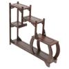 Cabilock Wooden Antique Curio Display Stand Home Decor for Figurines view 1