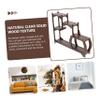 Cabilock Wooden Antique Curio Display Stand Home Decor for Figurines view 3