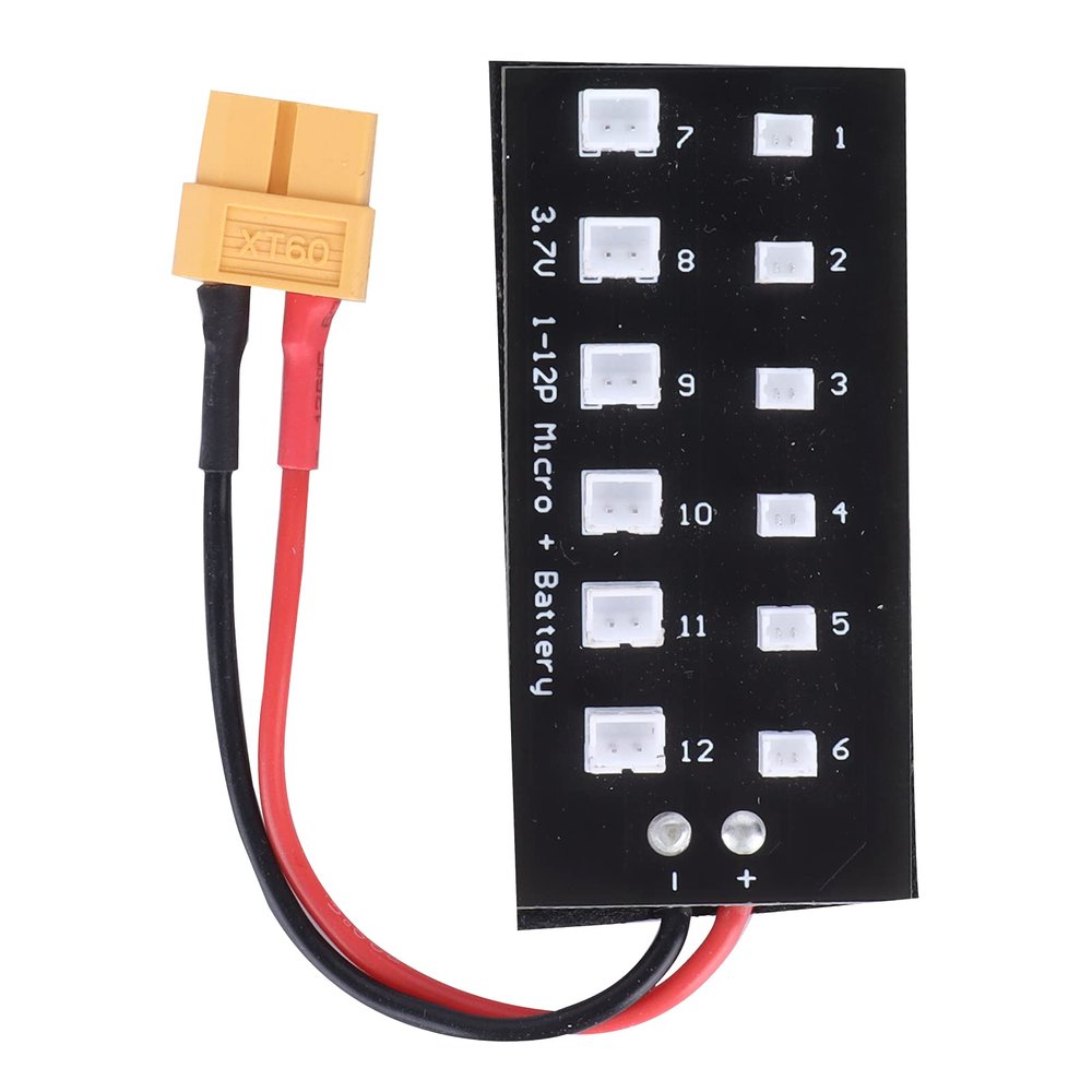 Parallel Charging Board, 12 Batteries at Once, for 130 X MCP X BL Beast Mig Carbon Cub Sbach 342