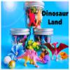 MAGIC Play dough Jars, Play dough kit,Kids Party Favors, Goodie Bags,Birthday Party Favors, Playdoh, Birthday gift for kids, girls boys gift (Dinosaur Land) view 1