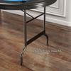 LUCKYERMORE Foldable Poker Table for 8 Players - Texas Holdem & Blackjack Board Game Table with Plastic Cup Holders - Casino Table with Padded Rails & Blue Felt Surface for Texas Casino Leisure Game view 3