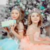 Cocojeci Tiara for Little Girls Princess Crown, Princess Dress Up Tiara and Wand Birthday Crown for Girls 3-6 Kids Play Jewelry (Heart Pink Blue Purple Wand, 6) view 3