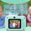 Kids Camera Toys, for Boys and Girls,JUVNAWEZ Digital Camera for Kids, Toddler Camera Christmas Birthday Toy Gifts for Kids Age 3 4 5 6 7 8 9 10 with 32GB SD Card, Video Recorder 1080P HD (Green) view 2