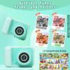 Kids Camera Toys, for Boys and Girls,JUVNAWEZ Digital Camera for Kids, Toddler Camera Christmas Birthday Toy Gifts for Kids Age 3 4 5 6 7 8 9 10 with 32GB SD Card, Video Recorder 1080P HD (Green) view 3