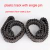 Plastic Track 2 Sets for HL Henglong 3898 1/16 RC Tank USA M4A3 Sherman Spare Parts view 3