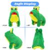 Hopearl Jumping Croaking Frog Interactive Electronic Pet Leapfrogging Plush Toy with Sounds and Movements Animated Stick Out Tongue Frog Gifts for Toddlers Birthday, 6'' view 3