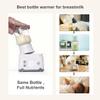Bottle Warmer Baby Bottle Warmer for Breastmilk with 6 Adapters Leak-Proof Portable Bottle Warmer Milk Warmer for Travel view 2