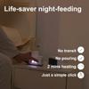 Bottle Warmer Baby Bottle Warmer for Breastmilk with 6 Adapters Leak-Proof Portable Bottle Warmer Milk Warmer for Travel view 3