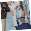 TOYANDONA Practical Stroller Hook Double Hook Hanging Bag Large Capacity for Cart Bike view 2