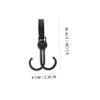 TOYANDONA Practical Stroller Hook Double Hook Hanging Bag Large Capacity for Cart Bike view 4