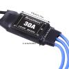 30A Electric Brushless Motor Controller, 2 Pcs ESC Speed Controller with XT60 and 3.5mm Bullet Plugs for RC Drone RC Airplane Helicopter (30A) view 3