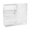 1/64 Scale Model Car Display Case, 8 Slots Clear Display Box with Door, Plastic Car Model Display Boxes, Stackable Toy Car Display Boxes, Toy Car Protector Case, Dustproof Protection Showcase for Cars view 2