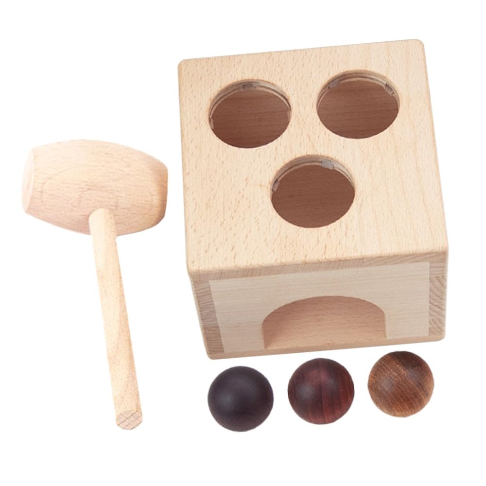 VICASKY Ball Pounding Toy Kids Beating Toy Educational Playset Hand-Eye Coordination