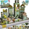 100PCS Magnetic Blocks - STEM Magnetic Building Blocks for Kids Military Construction Cube Toys Games, Educational Sensory Stacking Magnets Cube Toys for Kids Christmas Birthday Gifts Boys & Girls view 1