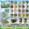 100PCS Magnetic Blocks - STEM Magnetic Building Blocks for Kids Military Construction Cube Toys Games, Educational Sensory Stacking Magnets Cube Toys for Kids Christmas Birthday Gifts Boys & Girls view 2