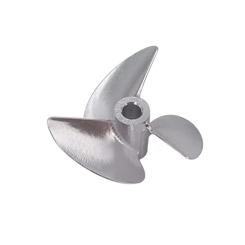 1PC RC Boat Propeller 3-Blades CNC 4mm 34mm P1.4 Submerged Prop for RC Racing Boat Mono VEE Oval Speed CAT Hydroplane
