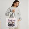 KUIYAI Cartoon Merchandise Tote Bag Girls Goth Music Gift Tour Rock Band Gift Spooky Girl Shoulder Bag Halloween Movie For Fans (HexGirlsToteBS) view 2