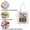 KUIYAI Cartoon Merchandise Tote Bag Girls Goth Music Gift Tour Rock Band Gift Spooky Girl Shoulder Bag Halloween Movie For Fans (HexGirlsToteBS) view 4