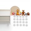 GANPUB 20Pcs Rattle Box Noise Maker Insert Squeaker Plastic Ring Box Repair Fix Rattle Accessories 15mm view 4
