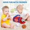 KMUYSL Baby Toys 0-12 Months, My First Sports Bag Plush Toy - 4 Sensory Balls Soft Toys with Crinkle, Rattles for 0-3-6-9-12 Month Newborn Infant, 1st Birthday for Babies Boys Girls Age 1 view 3