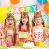 Gersoniel 24 Pcs Party Hats for Kids Paper Headbands Crown for Boys Girls, Birthday Party Decoration Favors(Bear) view 2