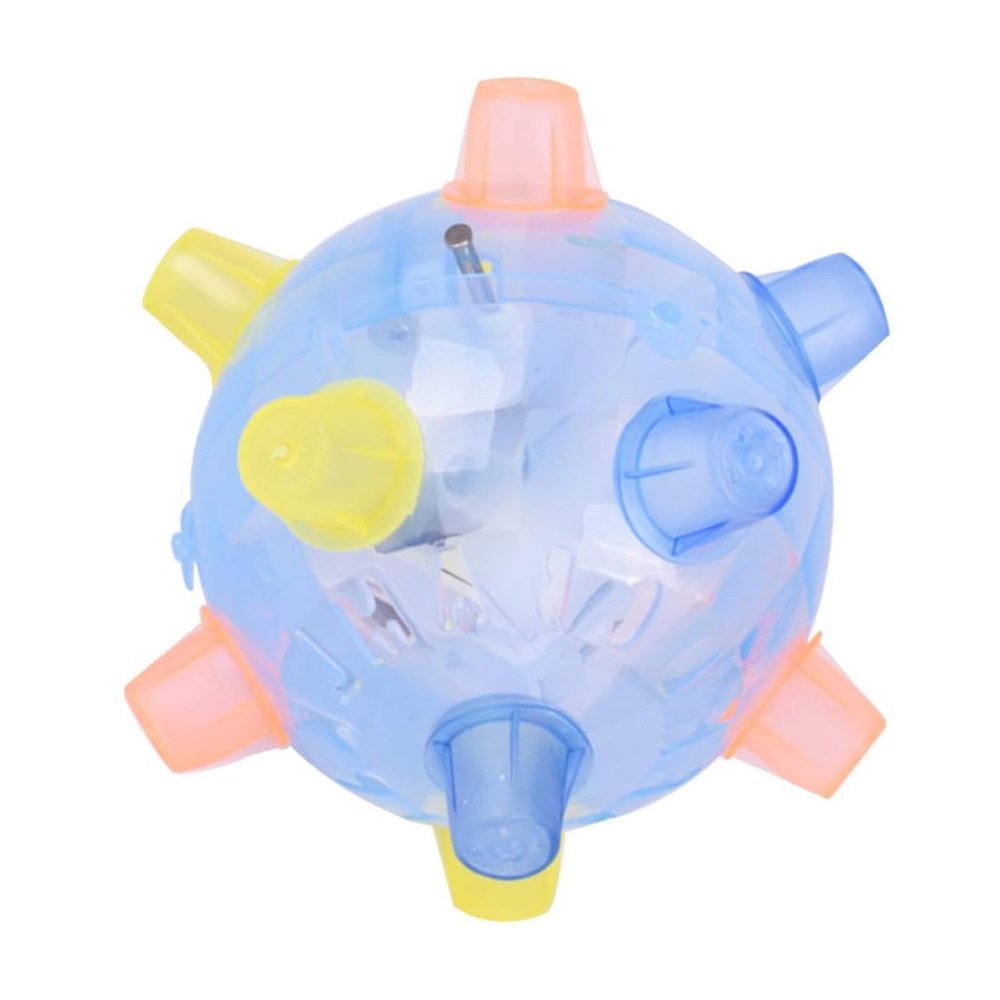 FAVOMOTO Music Jumping Toy for Boys and Girls Dancing Bouncing Dynamic Sound No Battery Required for Parties and Fun Activities Random Color