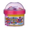 Cra-Z-Slimy 60147 Slimy Topper Jars Power Multicoloured Pre Made Fluffy Slime with Flower Themed Puffy Charms and Sequins view 1