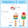SAYAYA 3 Packs Wooden Catch Ball, Retro Paddle Ball with String Toys for Kids & Adults, Hand Eye Coordination Cup and Ball Game for Outdoor Beach Lawn Party Favors, Family Fun & Education Supplies view 2