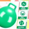 Gemscream Kids Bouncy Hopper Ball with Handle Jumping Hopping Exercise Balls for Toddlers Boys Girls Indoor Outdoors Sports School Games Exercise Gifts(18 Inch,Green) view 3