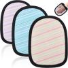 Skyley 3 Pcs Beach Sand Remover Sand Eraser Wipe Mitts with Portable Drawstring Bag Family Friendly, 2025 Summer Beach Vacation Essentials Hawaii Honeymoon Accessories European Bahamas Trip 3 Colors view 1