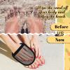Skyley 3 Pcs Beach Sand Remover Sand Eraser Wipe Mitts with Portable Drawstring Bag Family Friendly, 2025 Summer Beach Vacation Essentials Hawaii Honeymoon Accessories European Bahamas Trip 3 Colors view 2