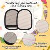 Skyley 3 Pcs Beach Sand Remover Sand Eraser Wipe Mitts with Portable Drawstring Bag Family Friendly, 2025 Summer Beach Vacation Essentials Hawaii Honeymoon Accessories European Bahamas Trip 3 Colors view 3
