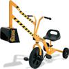 stargo Kids Excavator Sand Digger Tricycle with Pedals, Handlebar, Scooper and Rotating Wheel, Ride On Excavator Construction Toy Trike for Toddler Boy view 1