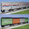 Amtrak Rainbow Era 8 Car Set view 1