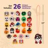 ArtCreativity Halloween Light Up Skull Necklaces - Pack of 26 - Spooky LED Set - Glow Necklaces for Trick or Treat Party Favors - Halloween Decoration Party Supplies view 4