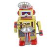 SPYMINNPOO Wind Up Robot Toy, Exquisite Retro Wind Up Robot Interesting Vintage Iron Clockwork Toy view 3