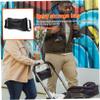 Abaodam Stroller Bag Organizer Lightweight Diaper Pouch for Easy Product Storage Wide Opening Design for Shopping and Travel Black view 2