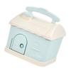 Abaodam 1pc House Shaped Piggy Bank for Boys and Girls Cartoon Coin Container Blue Cute Storage Pot for Coins and Money Encourages Saving Habits for Boy Girl's Rooms view 1