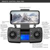 Lozenge Brushless Drone with Camera 4K GPS Drone Follow Me Quadcopter RC Helicopter L900 Pro SE Motorized Adjustment Cam Dual Cameras with Storage Bag (4K Camera&2 Battery&Gray) view 2