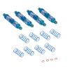 4Pcs Metal Shock Absorber Damper 70mm 80mm 90mm 100mm 110mm 120mm For RC Car Truck Crawler For Tamiya CC01 Modification accessories (Size : 100mm) view 4