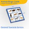 Keeping Busy Animal Bingo Games | Dementia Activities for Seniors Dementia Products for Elderly Alzheimers Products for Elderly Reusable Bingo Cards Reusable Chips & 6 Board Set Alzheimers Activities view 2
