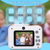 Kids Camera Toys, for Boys and Girls,JUVNAWEZ Digital Camera for Kids, Toddler Camera Christmas Birthday Toy Gifts for Kids Age 3 4 5 6 7 8 9 10 with 32GB SD Card, Video Recorder 1080P HD (White) view 2