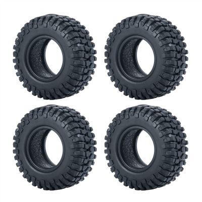4Pcs 1.0" Soft Rubber Wheel Tires 50 * 20mm 54 * 24mm for Axial SCX24 90081 Deadbolt AXI00001 AXI00002 1/24 RC Crawler Car Modification Accessories (Color : 50mmm)