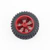 1:12 Off-Road Car Wheel Rims RC Rubber Car Tires for WLtoys 12428 WLtoys 12427 RC Toy Accessory Modification Accessories (Color : 1) view 3